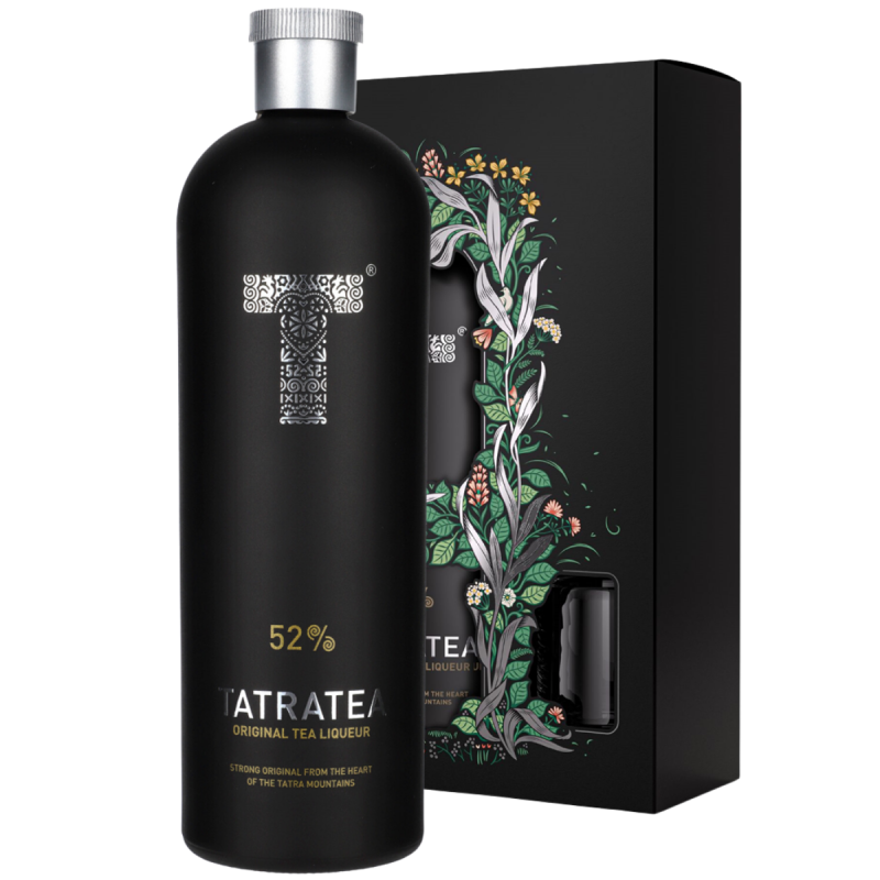 Tatratea Original 700ml, alk. 52% – Likier + Kieliszki