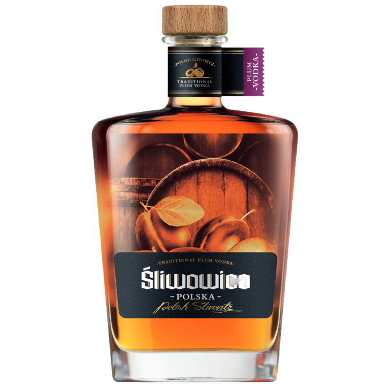 1233 Śliwowica 700ml, alk. 63% – Wódka Polska Śliwkowa
