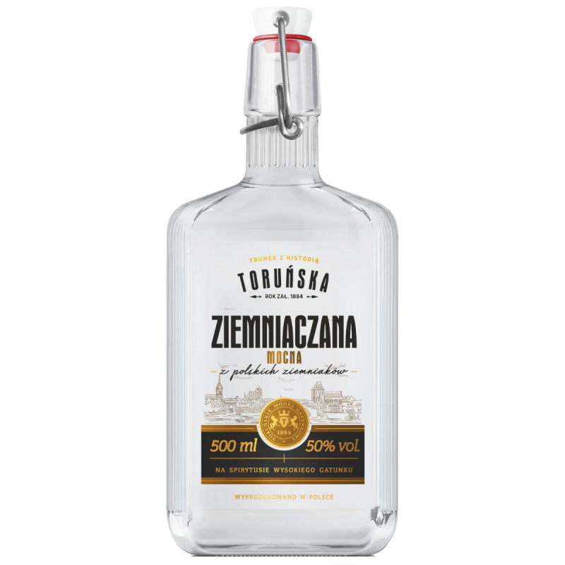 WÓDKA TORUŃSKA ZIEMNIACZANA MOCNA 0.5L