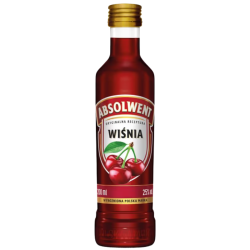Wódka Absolwent Wiśnia 200 ml, alk. 25% - Wódka Smakowa