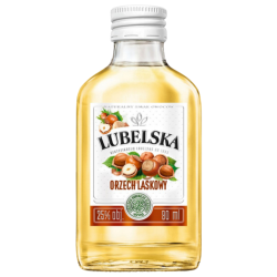 Wódka Lubelska Orzech Laskowy 90 ml, alk. 28% - Wódka Smakowa
