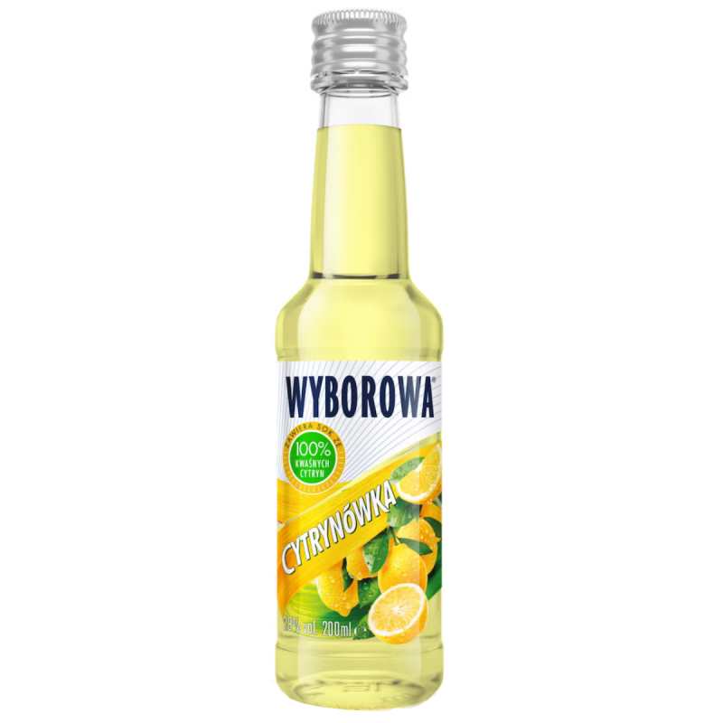 WÓDKA WYBOROWA CYTRYNOWA 200ML