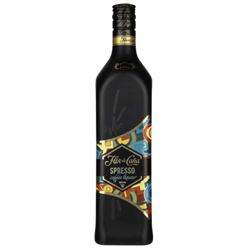 Flor de Caña Espresso 750ml, alk. 30% – Likier Kawowy