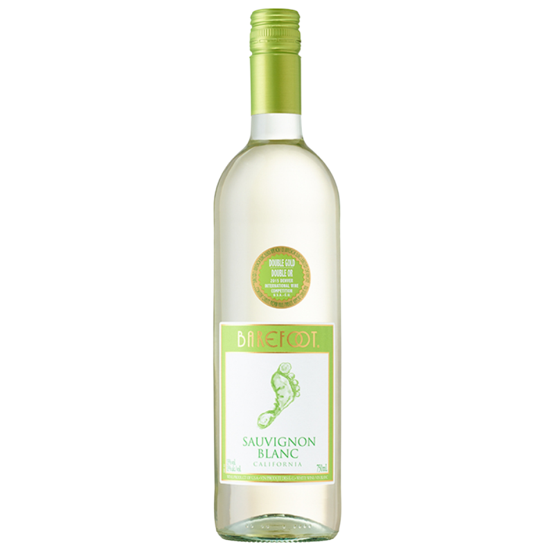 Barefoot Sauvignon Blanc 750 ml, alk. 13% - Wino Białe Półwytrawne