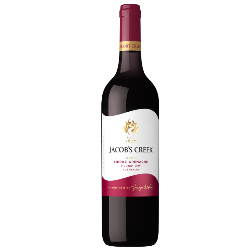 WINO JACOB'S CREEK GRENACHE SHIRAZ 0.75L
