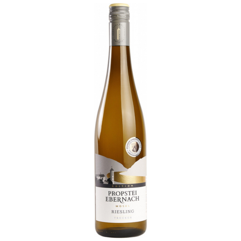 Propstei Ebernach Riesling Mosel 750 ml, alk. 9% - Wino Białe Wytrawne