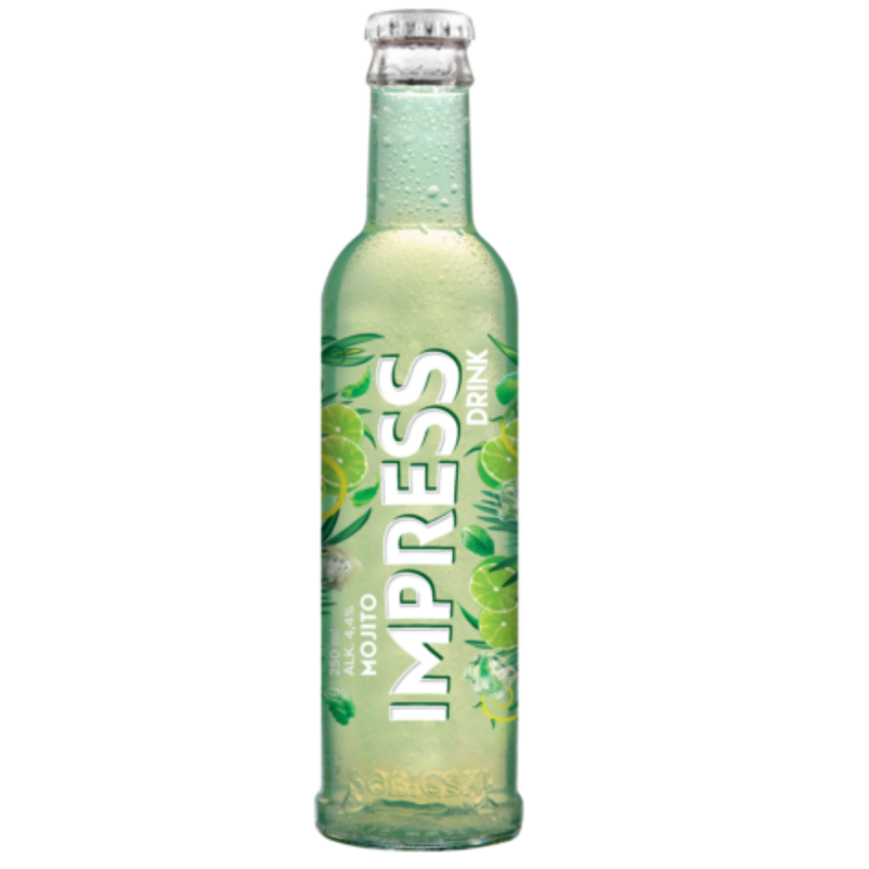 DRINK SOBIESKI IMPRESS MOJITO 250ML