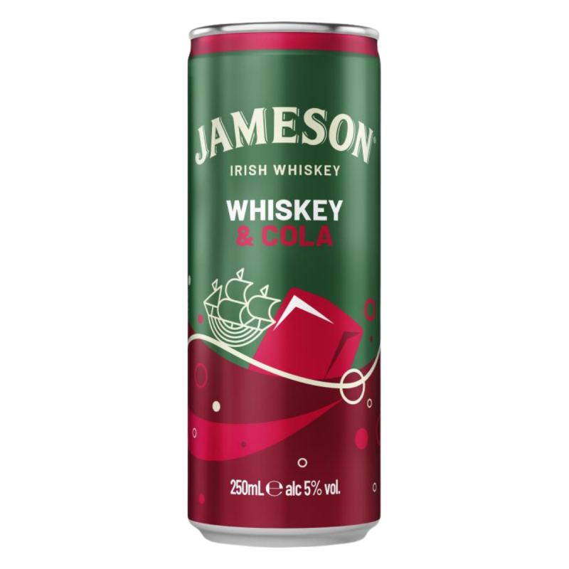 Jameson & Cola 250 ml, alk. 5% - Gotowy Drink
