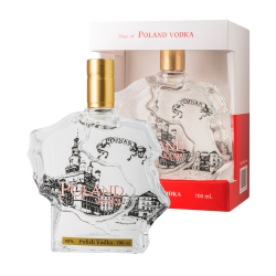 WÓDKA POLAND MAPA POZNAŃ 0.7L