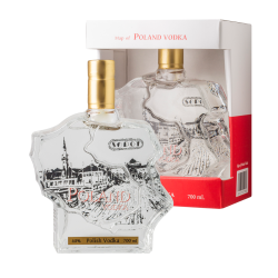 WÓDKA POLAND MAPA SOPOT 0.7L