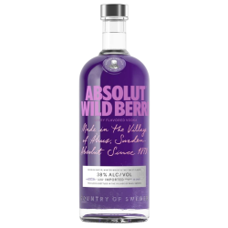 Absolut Wild Berri 700 ml, alk. 40% - Wódka Smakowa