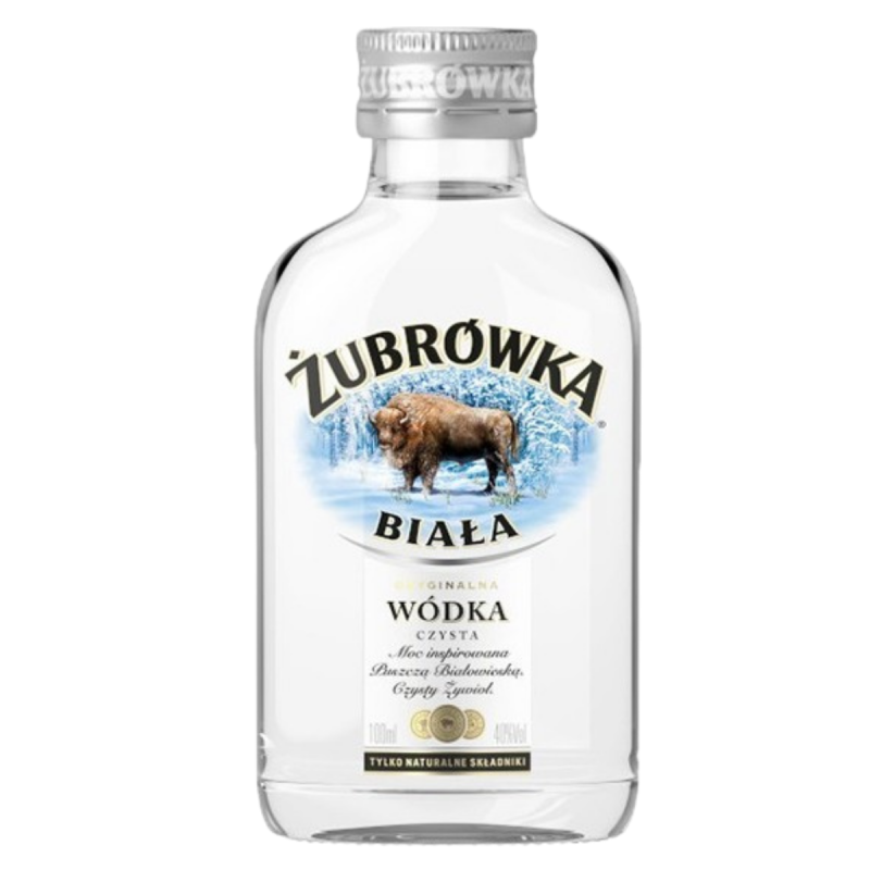 WÓDKA ŻUBRÓWKA BIAŁA 90ML