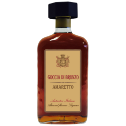 Amaretto Goccia Bronzo Lazzaroni 700ml, alk. 28% - Likier Migdałowy