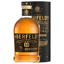 Aberfeldy 18YO Napa Valley Wine Cask 700ml, alk. 43% – Whisky Szkocka Single Malt + Pudełko