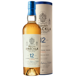 Royal Brackla 12YO Oloroso Sherry Cask 700 ml, alk. 46% – Whisky Szkocka Single Malt + Pudełko