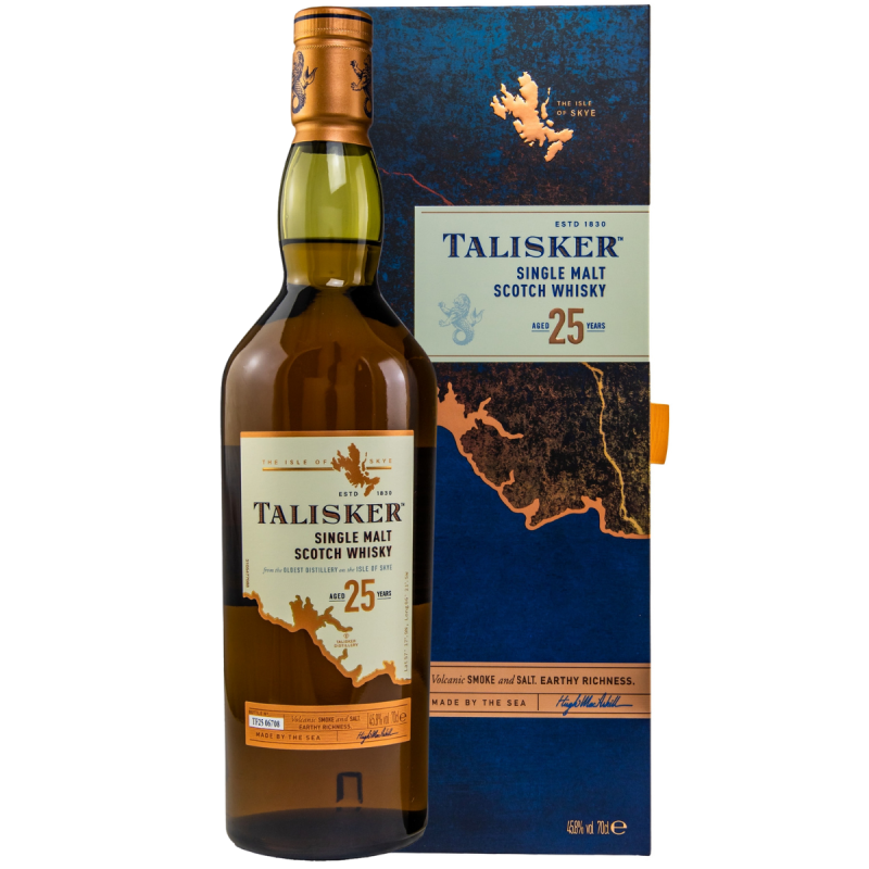 WHISKY TALISKER 25YO 0.7L + OPAKOWANIE