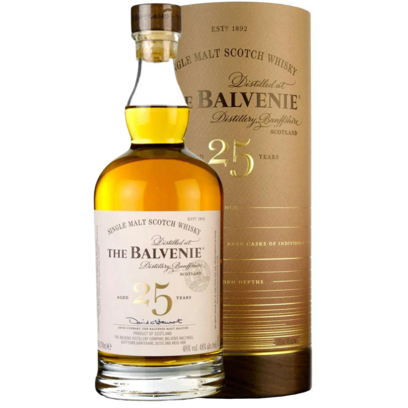 WHISKY BALVENIE 25YO 0.7L + OPAKOWANIE