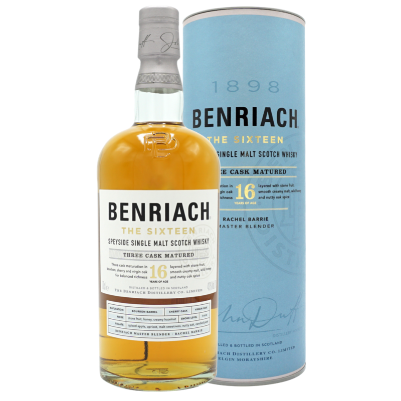 WHISKY BENRIACH 16YO 0.7L + OPAKOWANIE