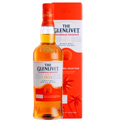 WHISKY THE GLENLIVET CARIBBEAN RESERVE 0.7L + OPAKOWANIE