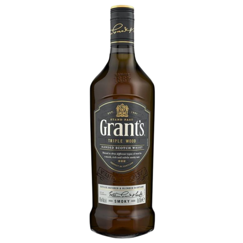 WHISKY GRANT'S TRIPLE WOOD SMOKY 0.7L
