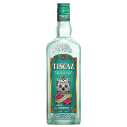 Tequila Tiscas Silver to popularny trunek w ciekawą etykietą.