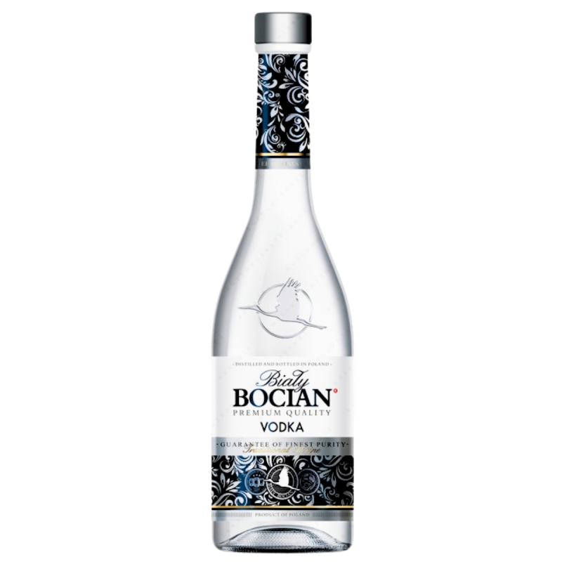 Estetyczna butelka i wyjątkowy smak sprawiają, że wódka Bocian jest jedną z najczęściej wybieranych przez konsumentów.