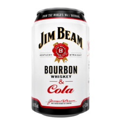 Gotowy drink, który łączy ze sobą whisky Jim Beam White oraz Coca Colę.