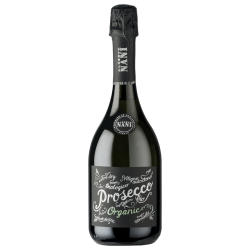 Organiczne prosecco, którego produkcja odbywa się w ekologicznych winnicach.