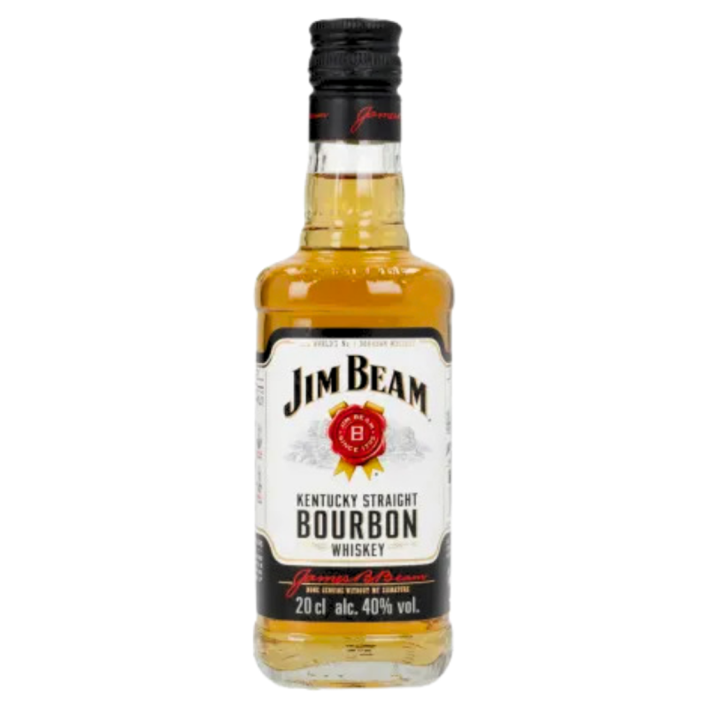 Jim Beam White Label 200 ml, alk. 40% - Whiskey Amerykańska Bourbon
