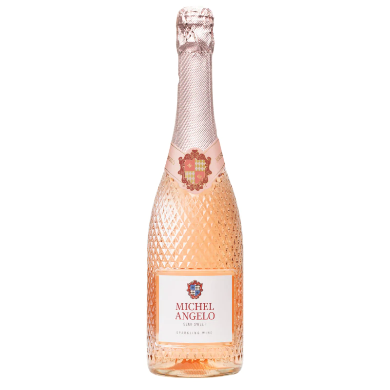 Michel Angelo Spumante Rosé to idealne wino, które cieszy zarówno smakiem jak i wyglądem.