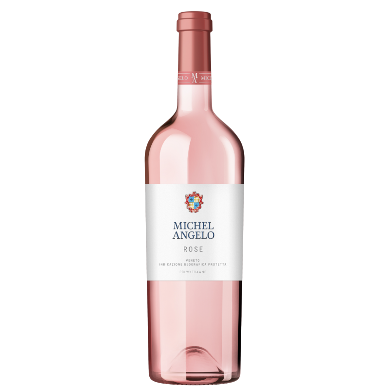 Michel Angelo Rosé 750 ml, alk. 11,5% - Wino Różowe Półwytrawne