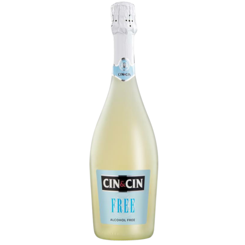 Cin & Cin Free 750 ml, alk. 0 % - Wino Musujące Bezalkoholowe