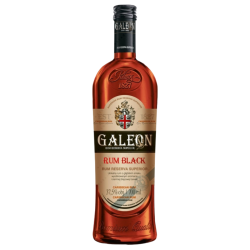 Rum Galeon Black to połączenie intensywnego smaku z nutą słodyczy.