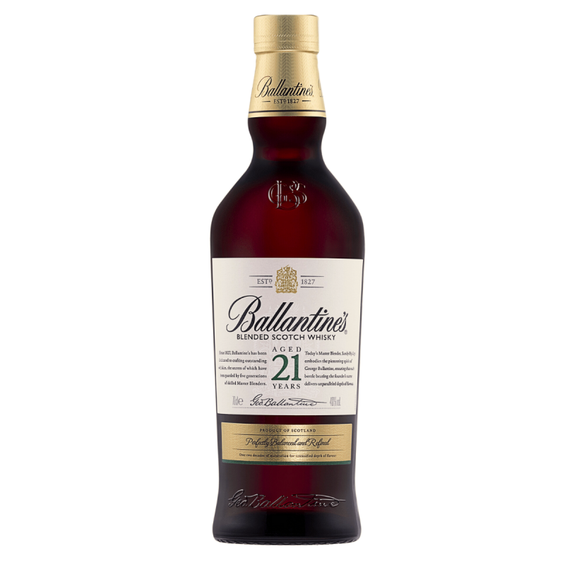 Whisky Ballantine’s Finest 21 year old to luksusowa klasyka idealna na prezent.