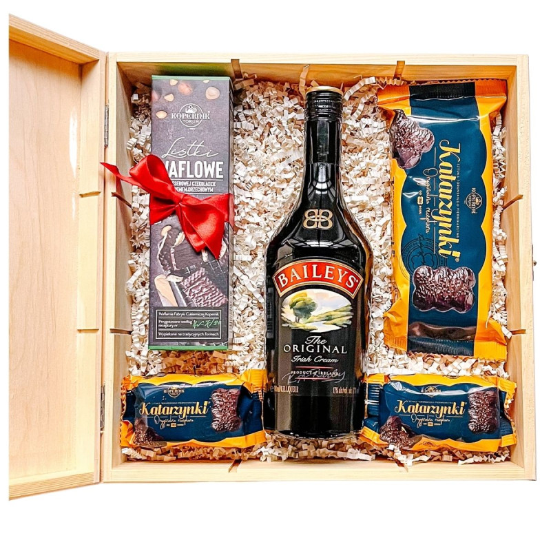 ZESTAW LIKIER BAILEYS IRISH CREAM 0.7L + PIERNIKI KOPERNIK