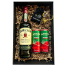ZESTAW WHISKEY JAMESON IRISH 0.7L + 2 DRINKI JAMESON&COLA + KAMIENIE + NALEWAK