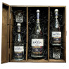 Zestaw Wódka Biały Bocian 500 ml + 2 Wódka Biały Bocian Mini + 2 Kieliszki