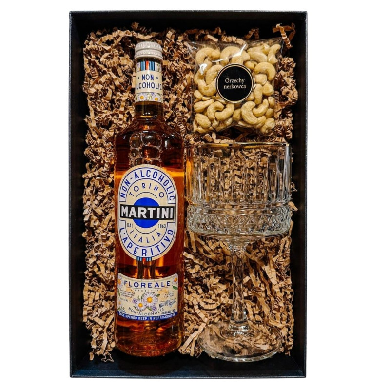 Zestaw Martini Floreale + Nerkowce + Kieliszek