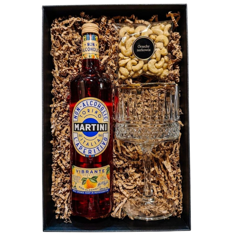 Zestaw Martini Vibrante + Nerkowce + Kieliszek