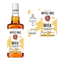 Jim Beam Honey 700 ml, alk. 35% - Whiskey Amerykańska Bourbon