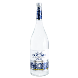 WÓDKA BIAŁY BOCIAN W PODŚWIETLANEJ BUTELCE