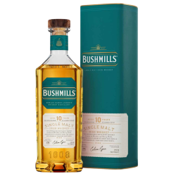 Bushmills Single Malt 10YO 700 ml, alk. 50% - Whiskey Irlandzka Single Malt + Pudełko