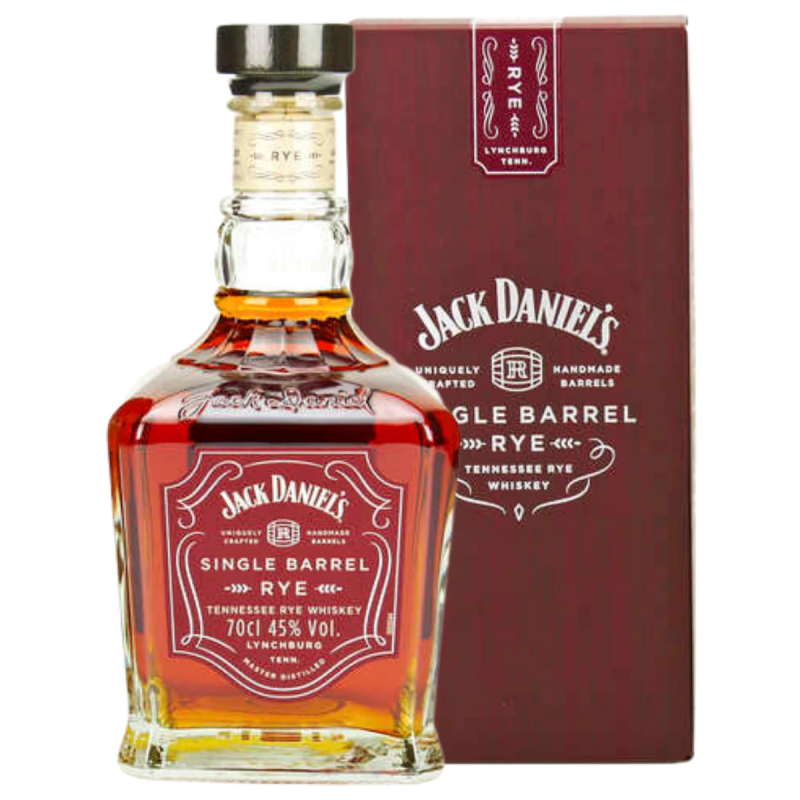 Jack Daniel's Single Barrel Rye 700 ml, alk. 45% - Whiskey Amerykańska Tennessee + Pudełko