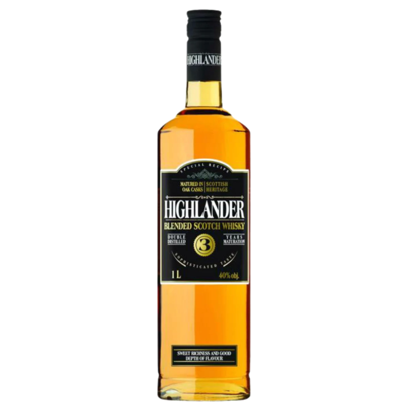Highlander alk. 40% - Whisky Szkocka Blended