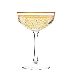 SZAMPANÓWKA ZE ZŁOTYM RANTEM