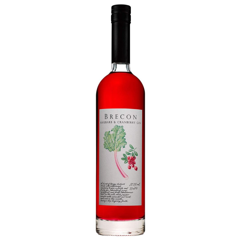 BRECON RHUBARB & CRANBERRY 0.7L, GIN 37,5%