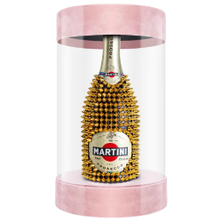 Prosecco Martini 750 ml, alk. 11,5% - Kolekcja Premium w Jasnoróżowej Tubie
