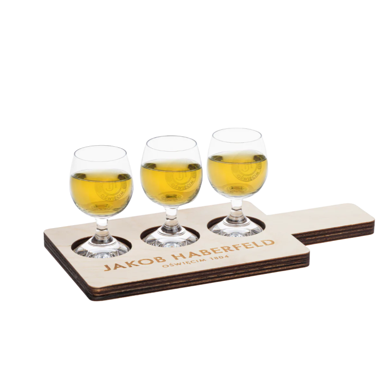 Tacka Haberfeld + 3xKieliszki 45ml
