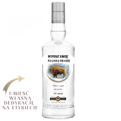 Żubrówka Biała alk. 40% - Wódka Czysta