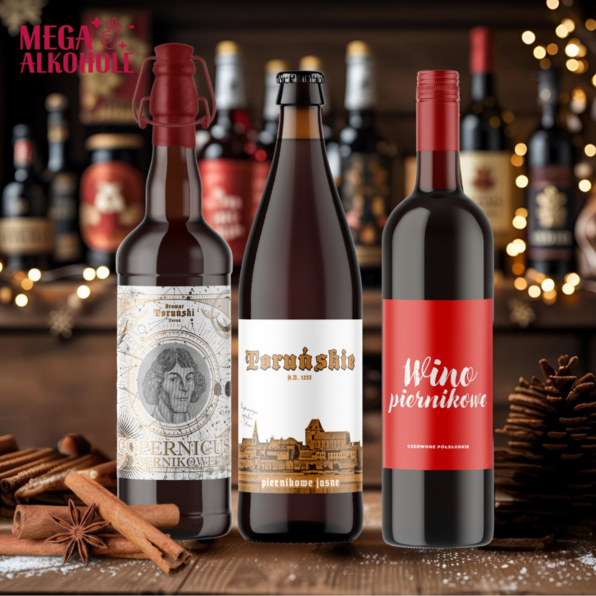 Piernikowy zawrót głowy – piwa, wina, wódki i wiele więcej